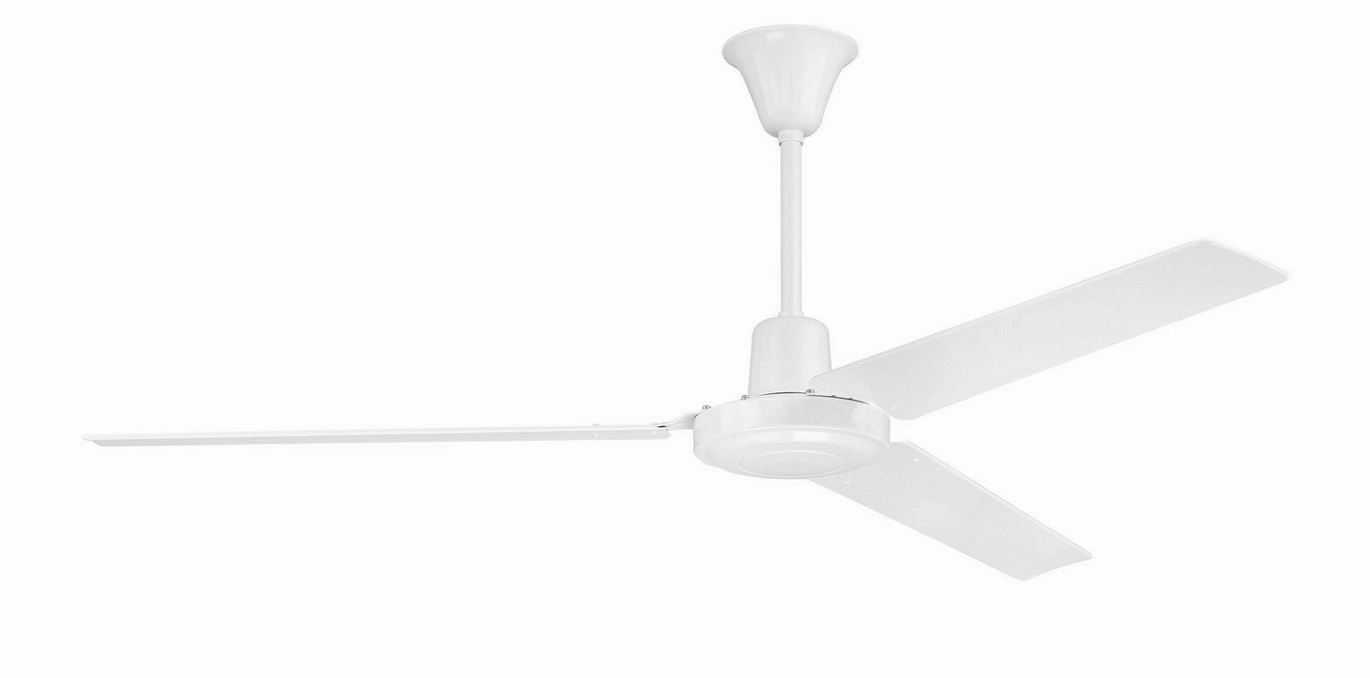 Utility 56"Ceiling Fan White portable medium fans with handle design