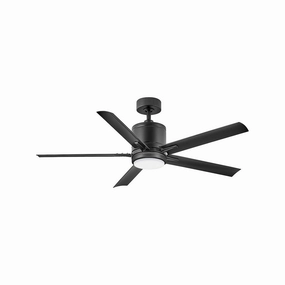 Vail 52" LED Smart Fan quiet ceiling fans with remote control