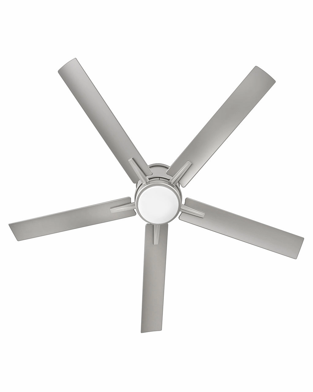 Vail Flush 52"Ceiling Fan Brushed Nickel