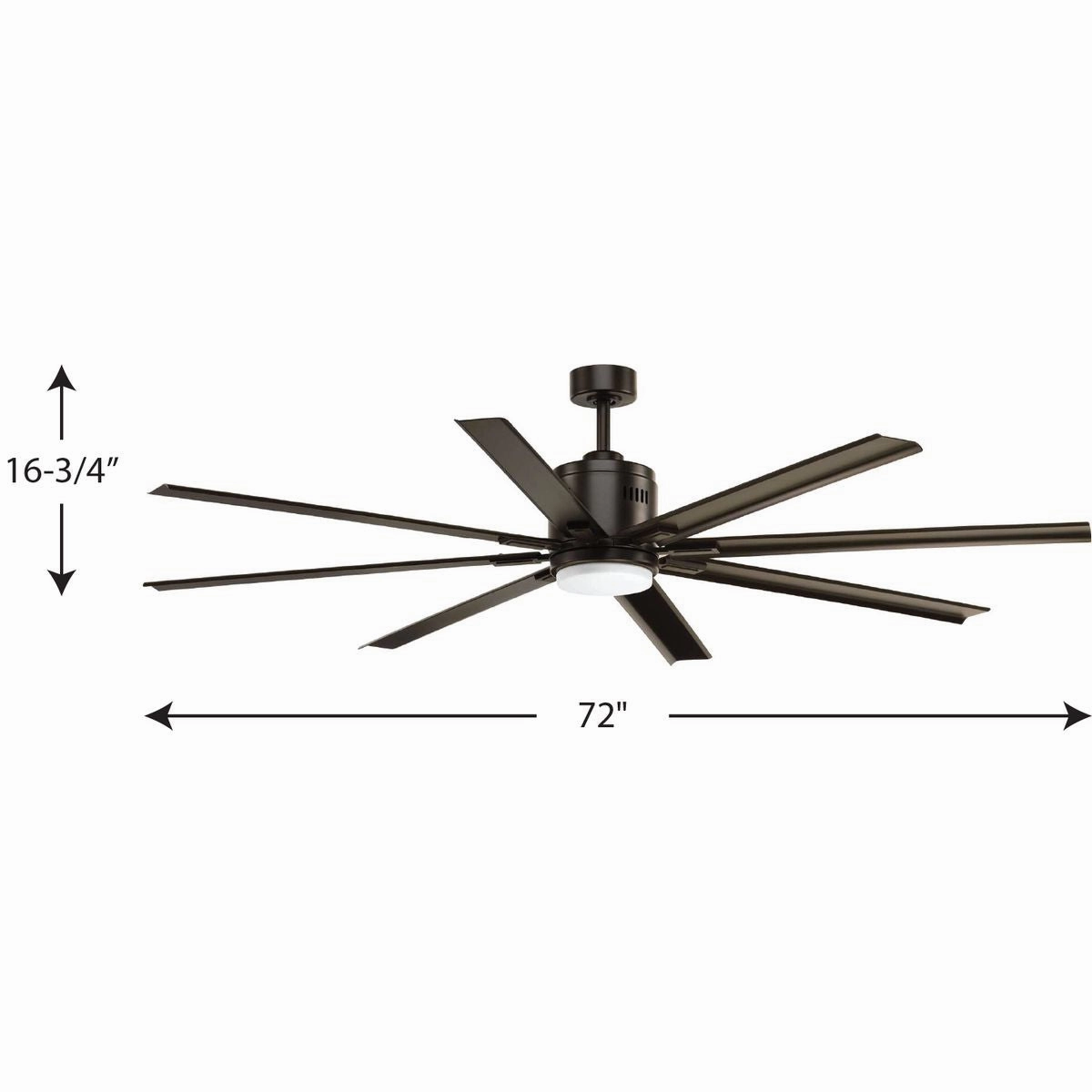 Vast 72"Ceiling Fan Antique Bronze