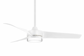 Veer 56" Ceiling Fan Flat White medium size fans for home ventilation