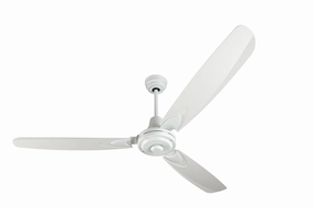 Velocity 58"Ceiling Fan White home cooling fans in medium size