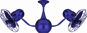 Vent-Bettina 42"Ceiling Fan Blue small electric fans for personal cooling