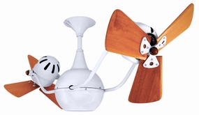 Vent-Bettina 42"Ceiling Fan Gloss White small electric fans for personal cooling