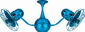 Vent-Bettina 42"Ceiling Fan Light Blue small electric fans for personal cooling