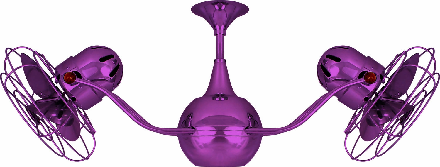 Vent-Bettina 42"Ceiling Fan Light Purple small electric fans for personal cooling