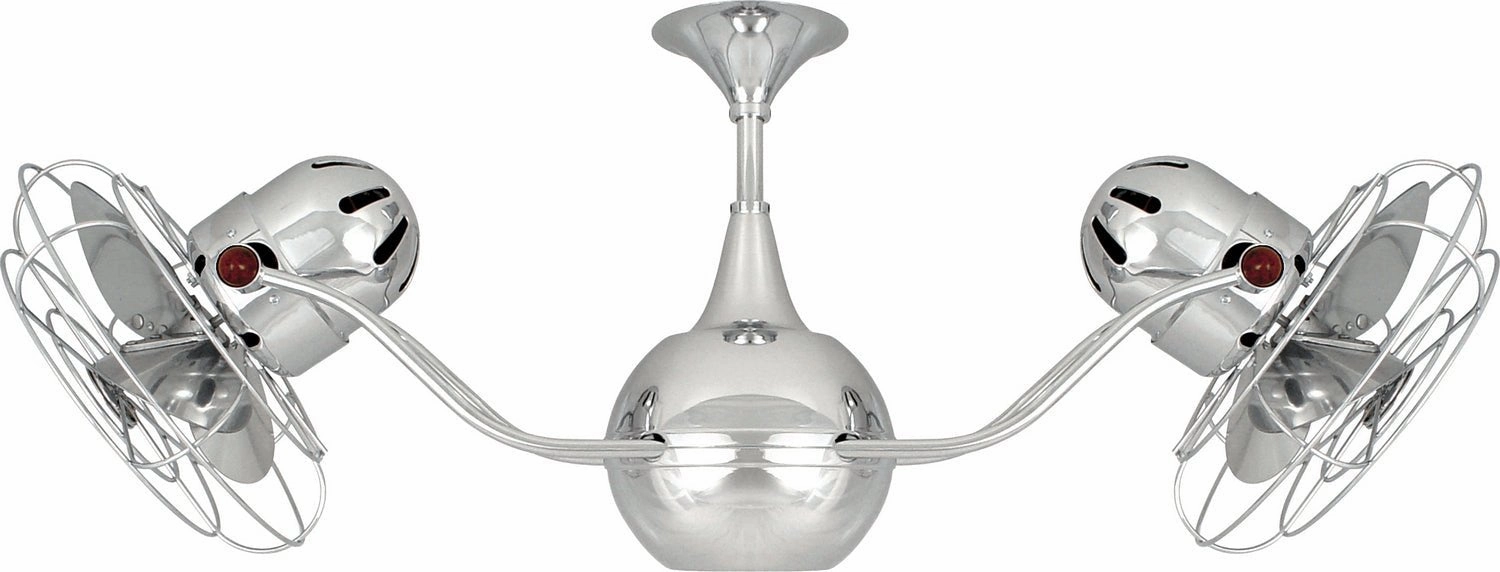 Vent-Bettina 42"Ceiling Fan Polished Chrome