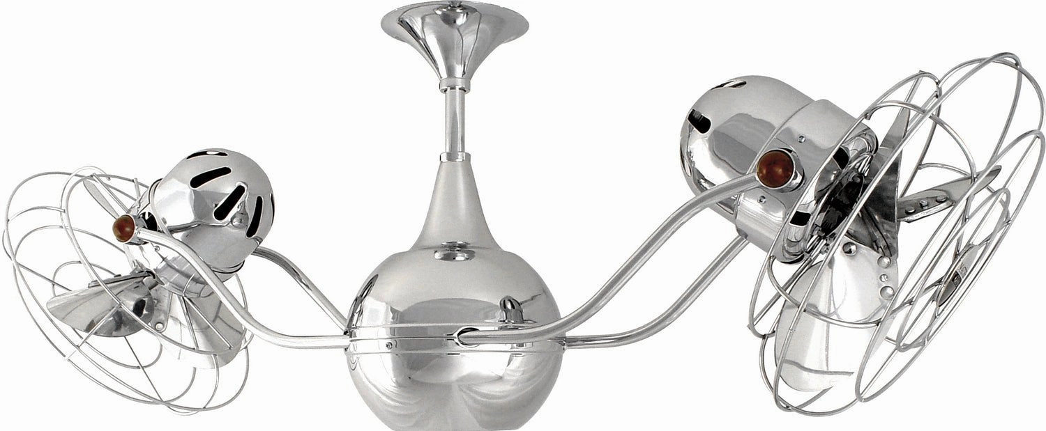 Vent-Bettina 42"Ceiling Fan Polished Chrome