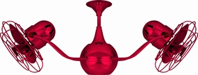 Vent-Bettina 42"Ceiling Fan Red small electric fans for personal cooling