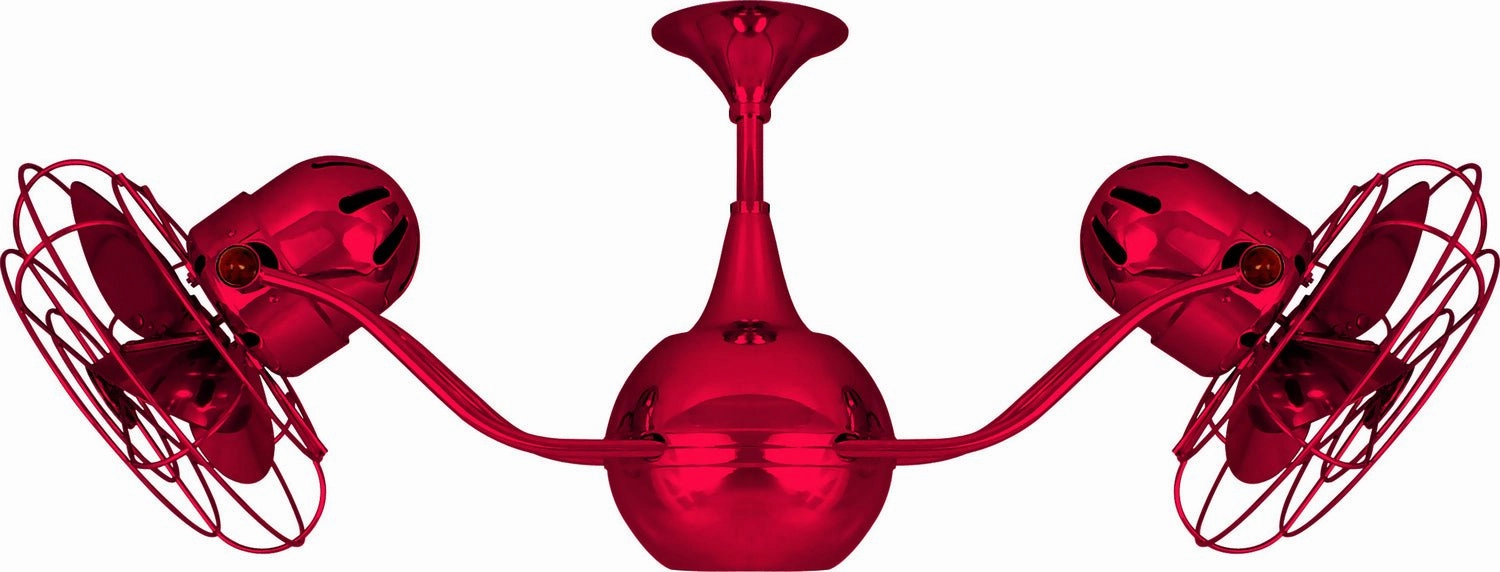 Vent-Bettina 42"Ceiling Fan Red
