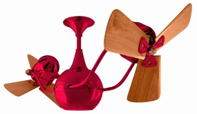 Vent-Bettina 42"Ceiling Fan Red best small fans for home and travel
