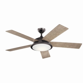 Verdi 56"Ceiling Fan Anvil Iron portable medium fans with handle design