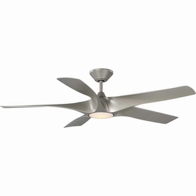 Vernal 60" Ceiling Fan Painted Nickel versatile medium fans for any space