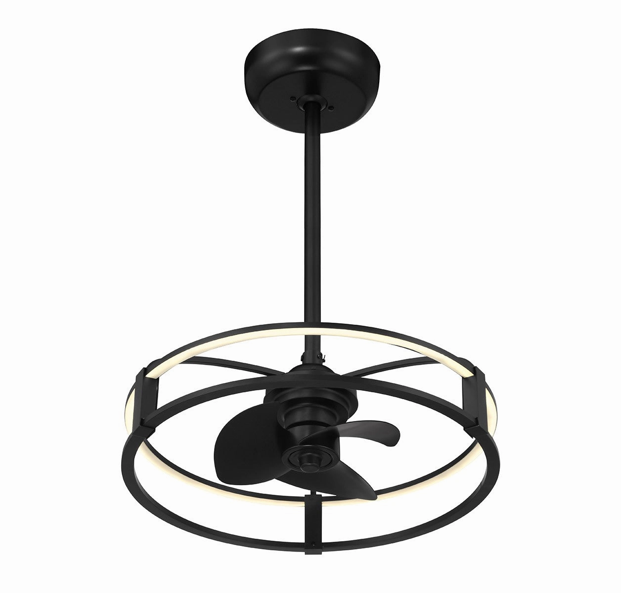 Vesta LED Fan D'Lier Matte Black