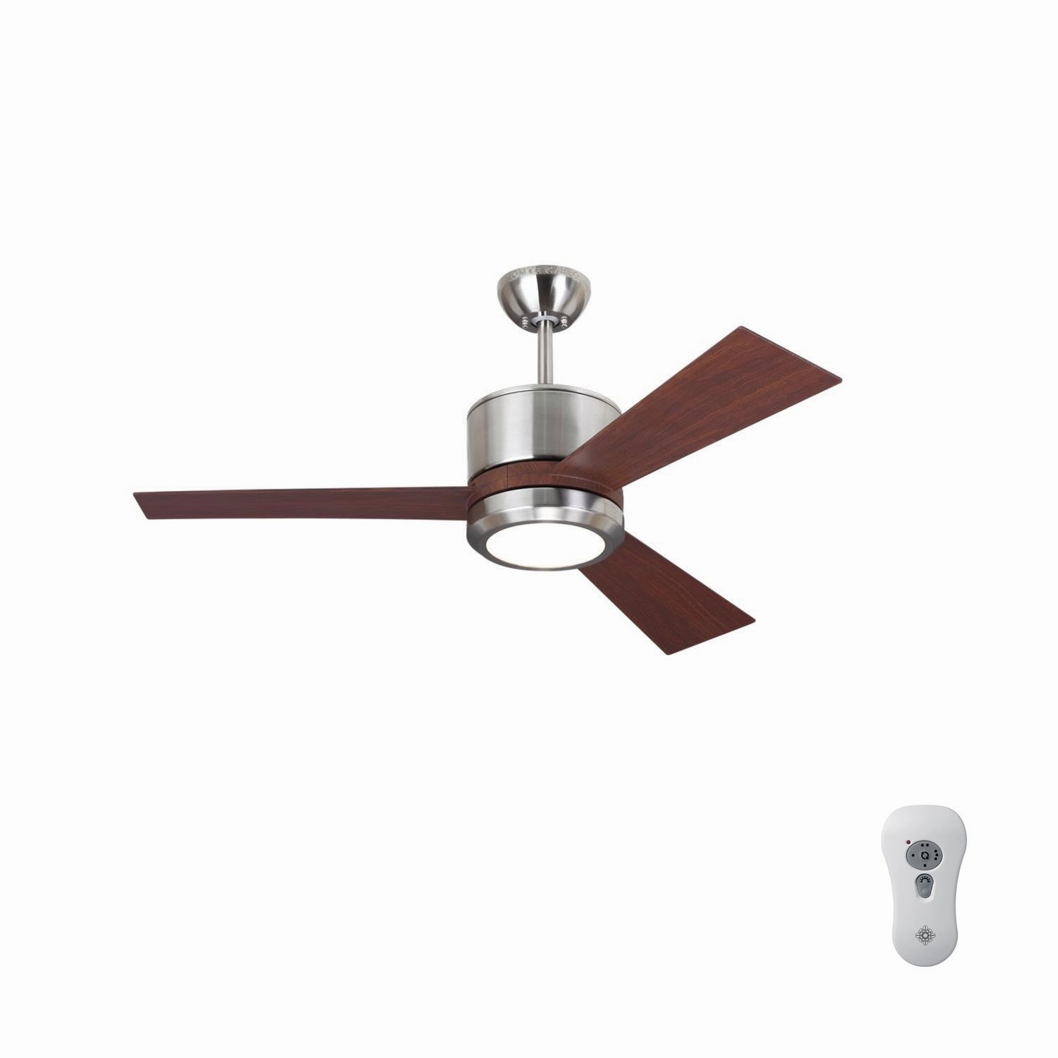 Vision 42"Ceiling Fan Brushed Steel