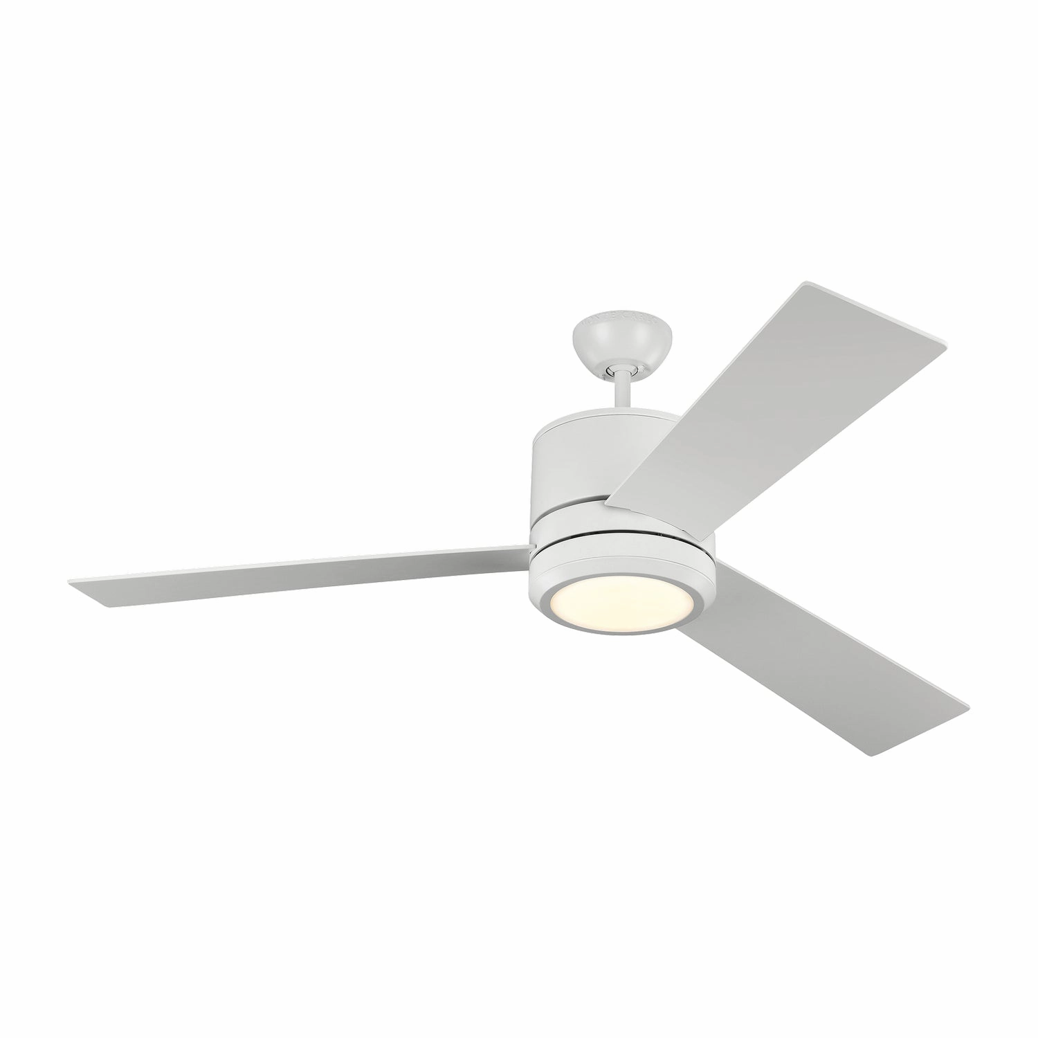 Vision 56" Ceiling Fan Matte White modern medium fans for everyday cooling