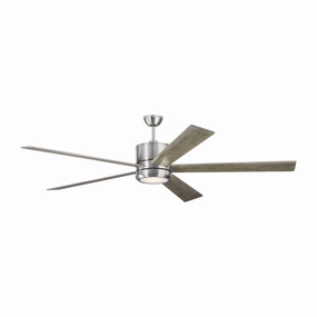 Vision 72" Ceiling Fan Brushed Steel mini handheld fan for personal travel use