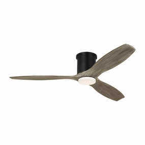 Visual Comfort Fan Collins Smart Hugger 52" DC Ceiling Fan with 14W LED Light and Remote Control energy-saving indoor fans for bedrooms