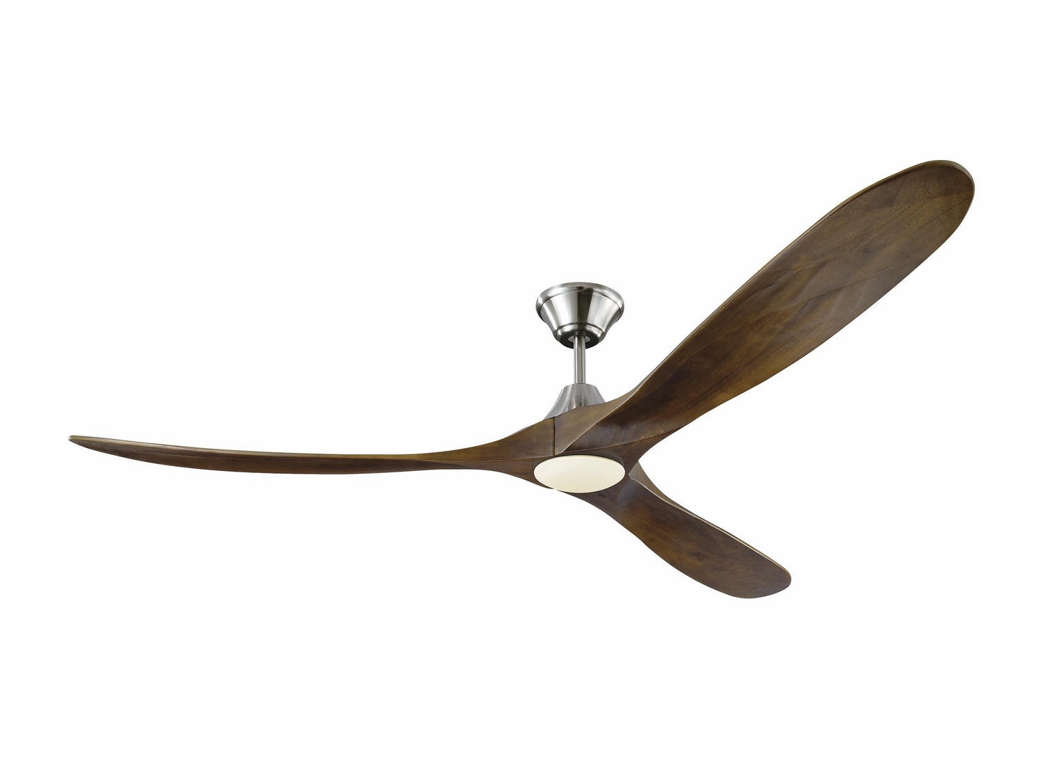 Visual Comfort Fan Maverick DC Indoor/Outdoor Ceiling Fan with Dimmable LED light and 6 Speed Remote Control