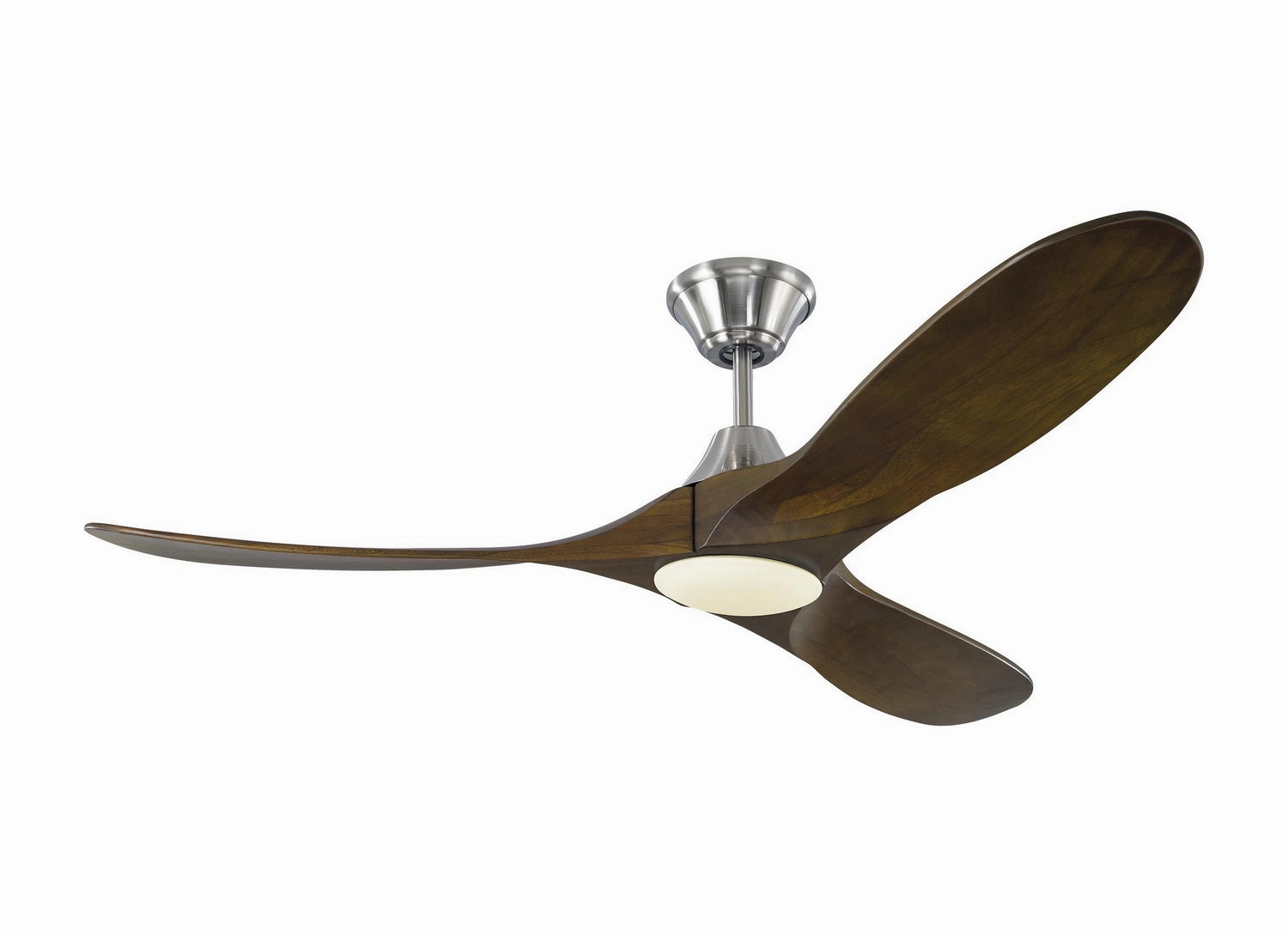 Visual Comfort Fan Maverick DC Indoor/Outdoor Ceiling Fan with Dimmable LED light and 6 Speed Remote Control