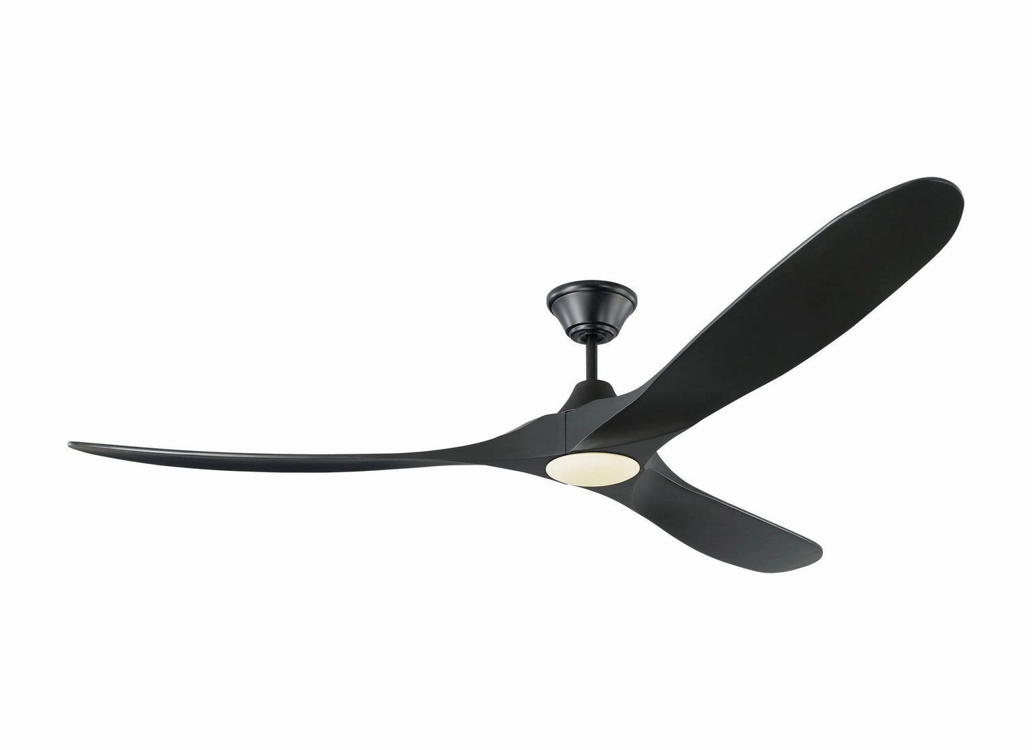 Visual Comfort Fan Maverick DC Indoor/Outdoor Ceiling Fan with Dimmable LED light and 6 Speed Remote Control