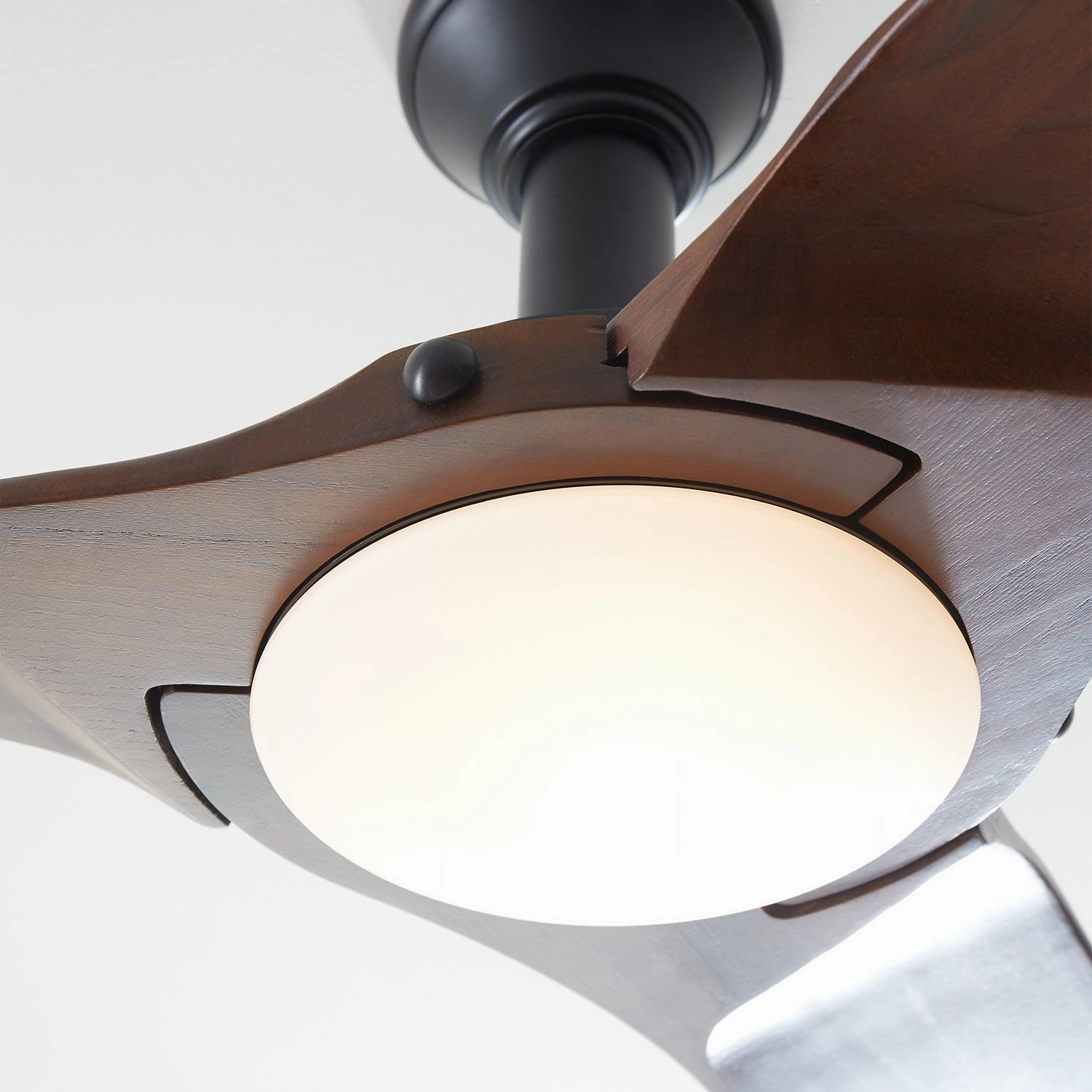 Visual Comfort Fan Minimalist Indoor/Outdoor DC Ceiling Fan with 16W LED and Remote