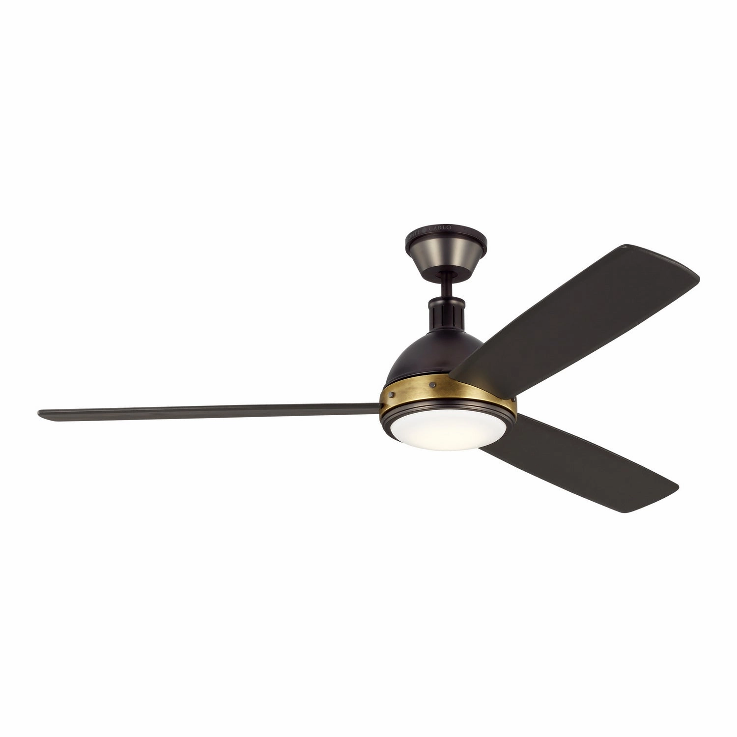 Visual Comfort Hicks 60" DC Ceiling Fan with 20W LED Light and Remote energy-saving indoor fans for bedrooms