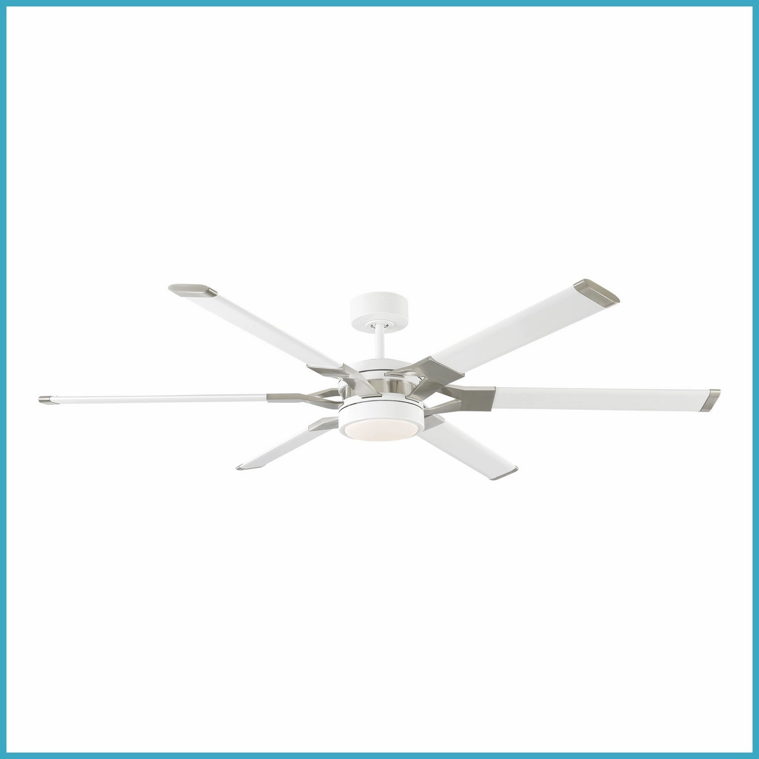 Visual Comfort Loft Indoor/Outdoor DC Ceiling Fan with 20W LED and Remote adjustable indoor fans for better cooling