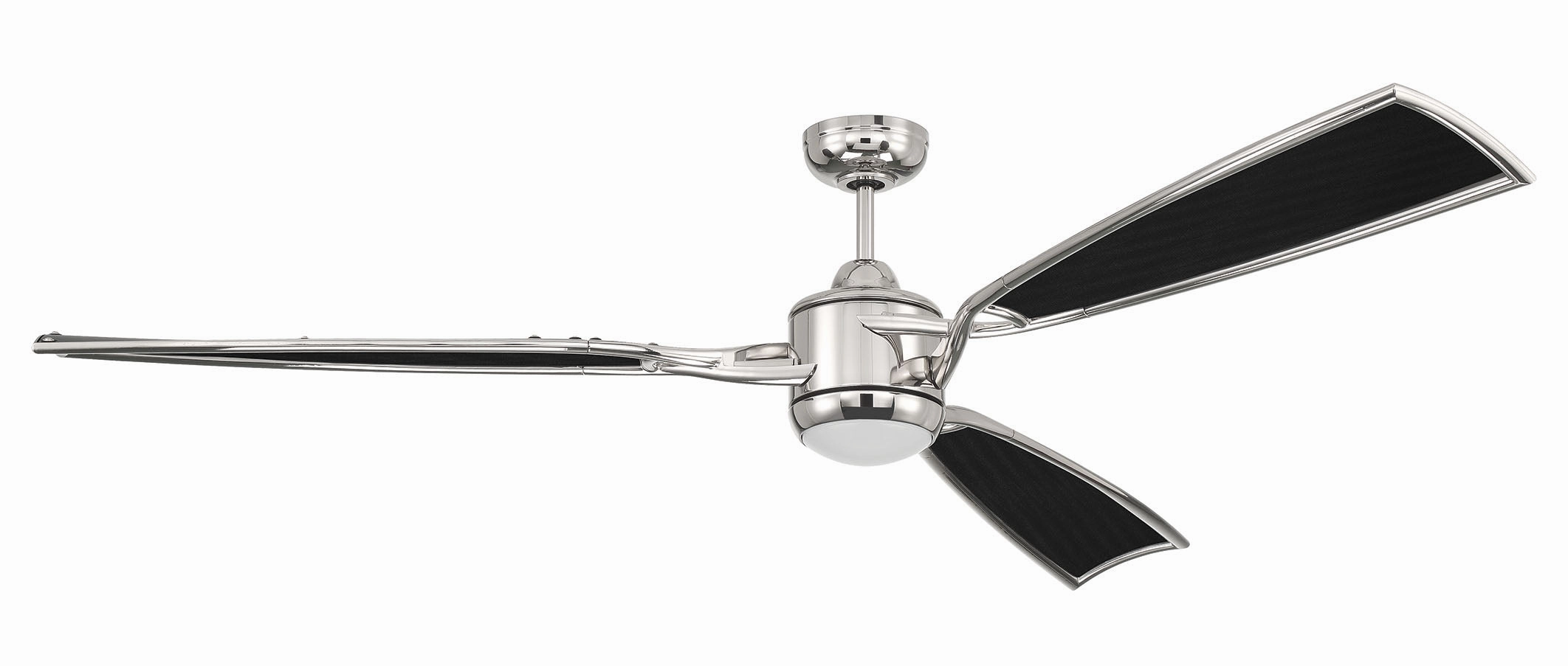 Viva 72"Ceiling Fan Polished Nickel energy-efficient medium fans with remote
