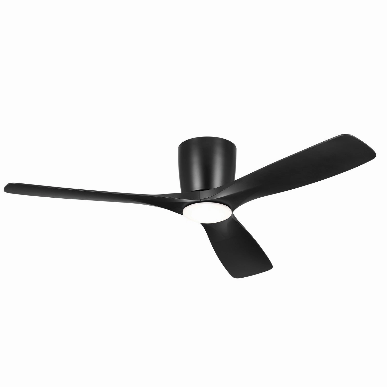 Volos 54"Ceiling Fan Satin Black modern medium fans for everyday cooling