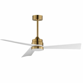 Vortex 52"Ceiling Fan Natural Aged Brass affordable medium fans for summer