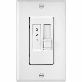 Wall Control 3 Speed 5 Amp ceiling fan control kits with remote