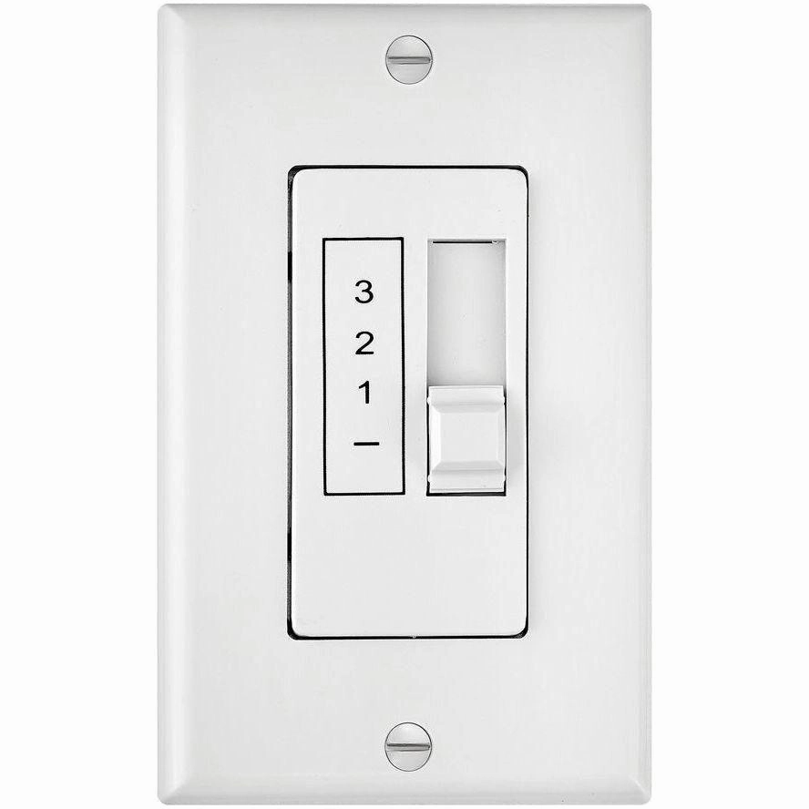 Wall Control 3 Speed 5 Amp ceiling fan control kits with remote