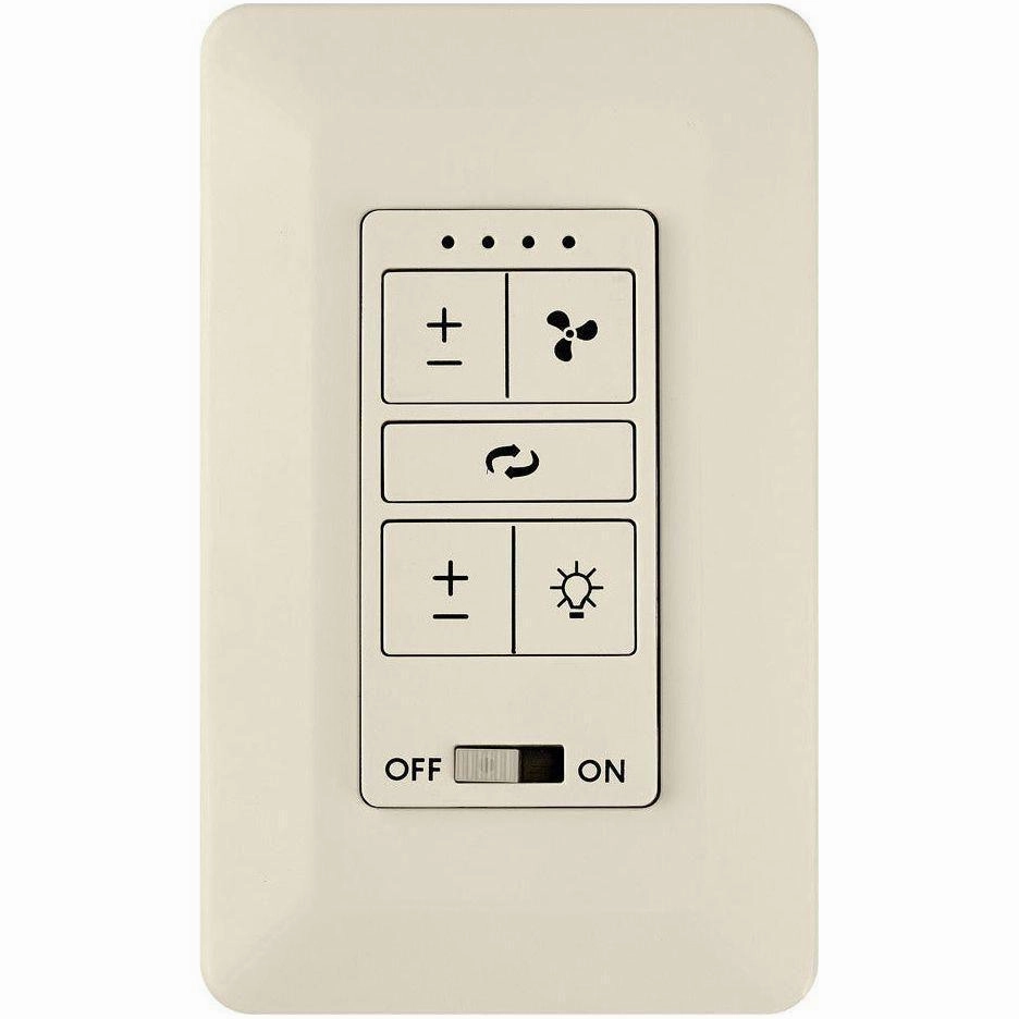 Wall Control 4 Speed DC ceiling fan control kits with remote