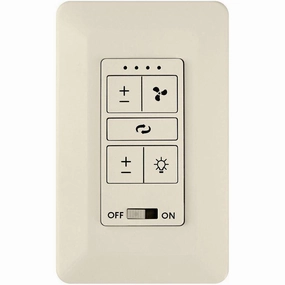 Wall Control 4 Speed DC ceiling fan control kits with remote