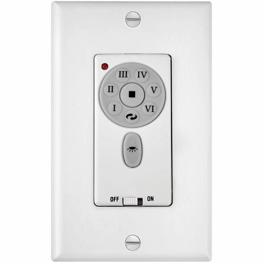 Wall Control 6 Speed DC ceiling fan control kits with remote