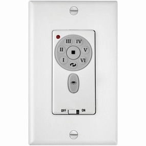 Wall Control 6 Speed DC ceiling fan control kits with remote