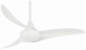 Wave 44" 44"Ceiling Fan White small electric fans for personal cooling