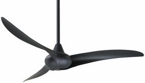 Wave 52" 52"Ceiling Fan Coal modern medium fans for everyday cooling