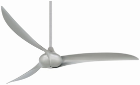 Wave 65" 65"Ceiling Fan Silver versatile medium fans for any space