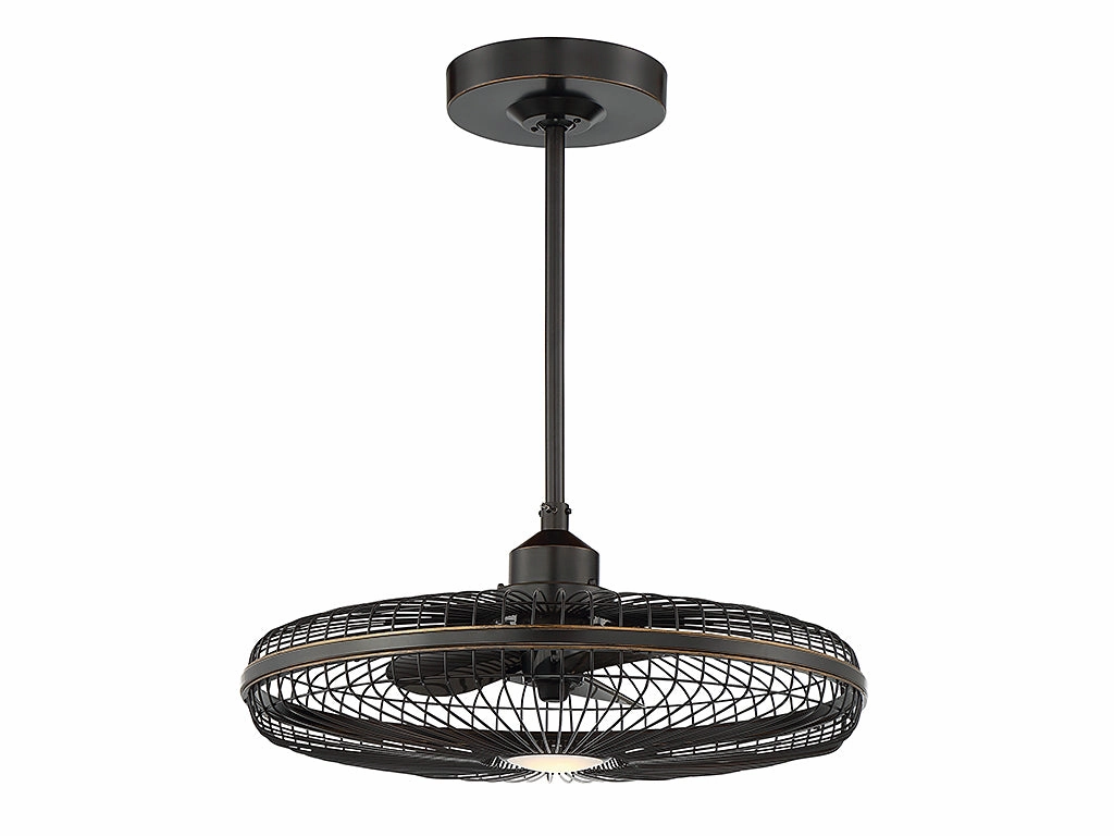 Wetherby LED Fan D'Lier Classic Bronze
