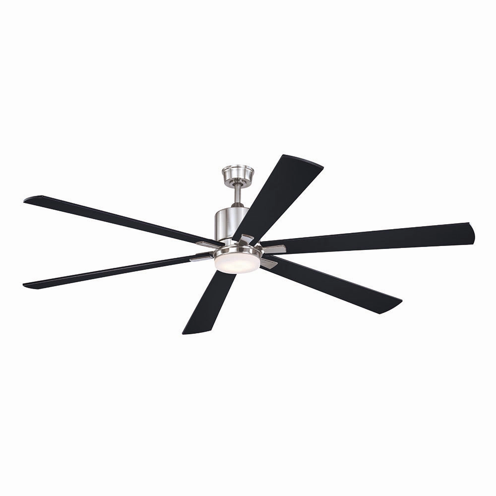 Wheelock 72"Ceiling Fan Satin Nickel