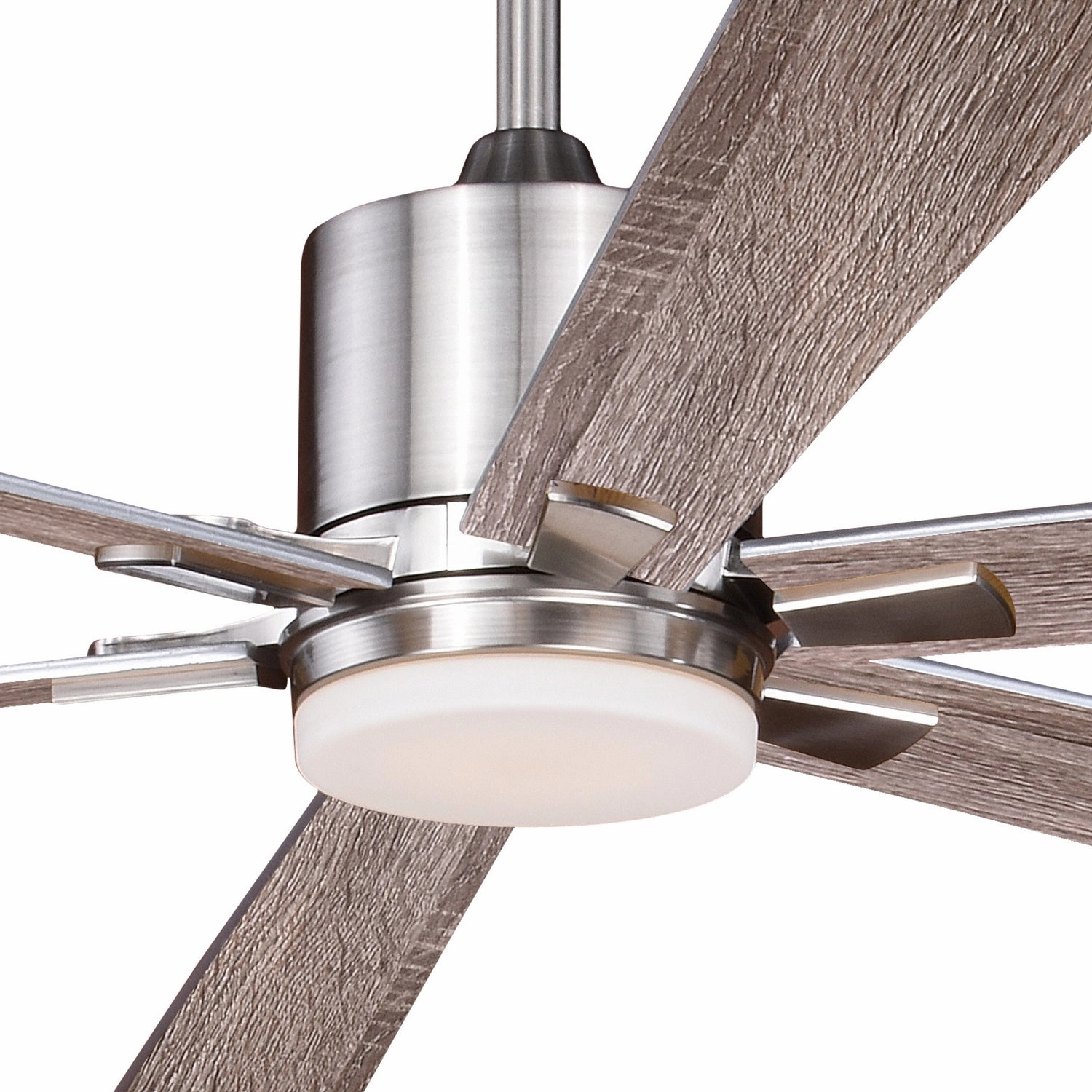 Wheelock 72"Ceiling Fan Satin Nickel
