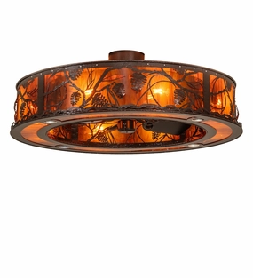 Whispering Pines 12 Light Chandel-Air best small fans for home and travel
