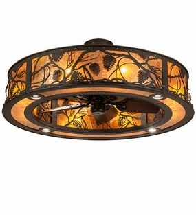 Whispering Pines 16 Light Chandel-Air small electric fans for personal cooling