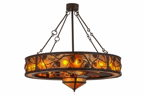 Whispering Pines 19 Light Chandel-Air decorative fandeliers with lights