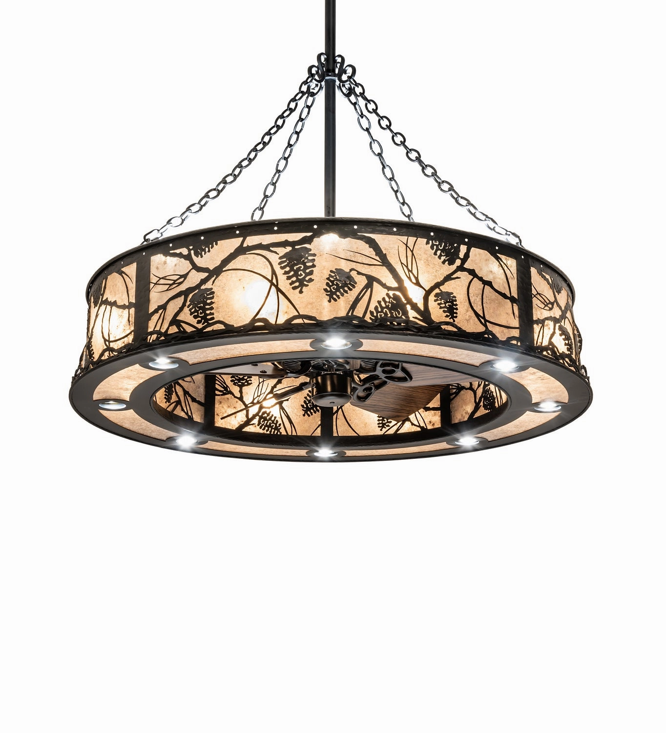 Whispering Pines LED Chandel-Air small electric fans for personal cooling