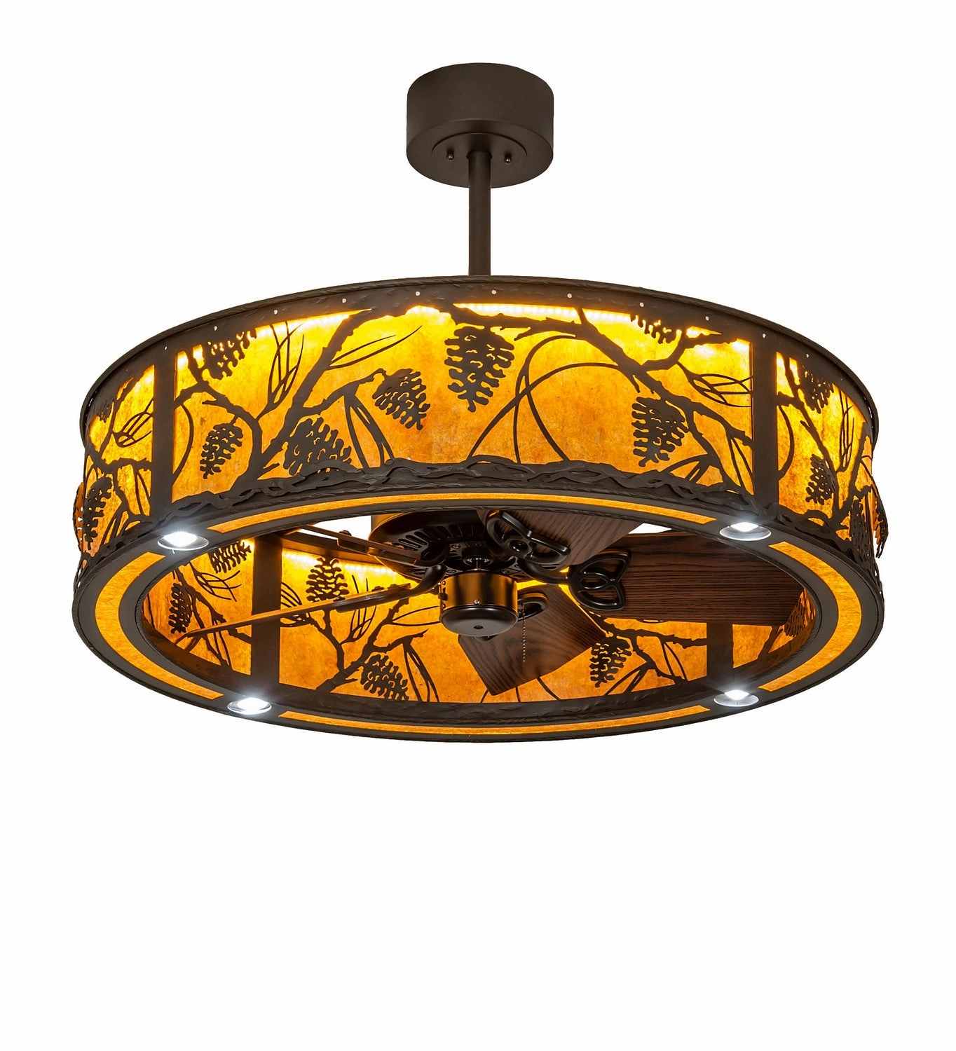 Whispering Pines LED Chandel-Air small electric fans for personal cooling