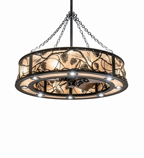 Whispering Pines LED Chandel-Air decorative fandeliers with lights