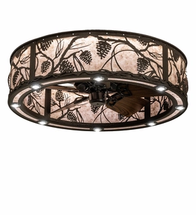 Whispering Pines LED Chandelier small electric fans for personal cooling